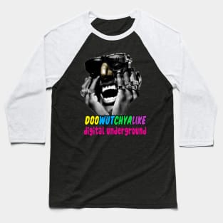 Digital Underground Doowutchyalike Hip Hop 1990 Baseball T-Shirt
